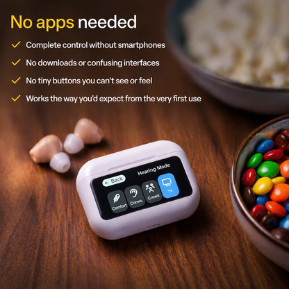 🔥 Only 2 Hours Left! 👂 Pryxo™ Atom X Smart Hearing Aids — Clearer Sound, More Comfortable Living 💖🔊