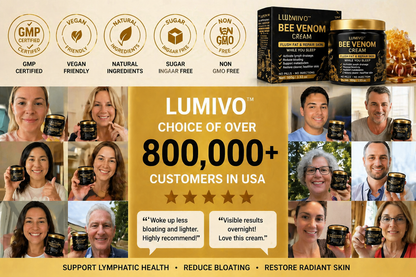 LUMIVO™ Advanced Bee Venom Skin Restoration Cream 🐝 (🔥EXCLUSIVE OFFER - 80% OFF TODAY ONLY) ✨👩‍🔬